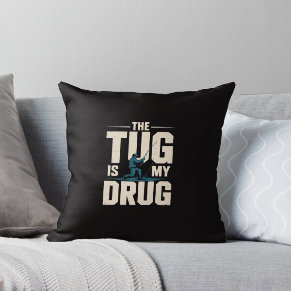 Item preview, The Tug is my Drug Angling Hunting Fishing designed and sold by AnimeManga2D.