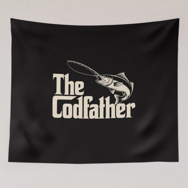 Item preview, The CodFather Fish Angling Fishing Lover Humorous designed and sold by AnimeManga2D.