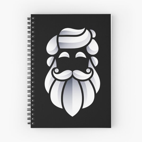 Item preview, Minimal Santa Icon – Clean Modern Christmas Beard Design designed and sold by Shop9999.