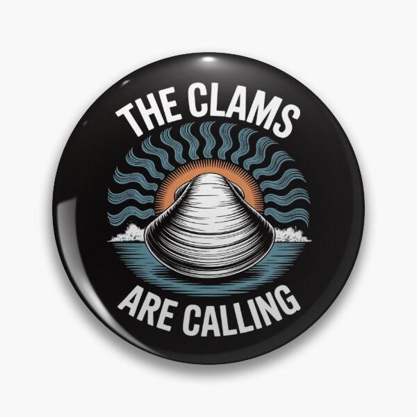 Item preview, The Clams Are Calling Clam Digger Clam Digging designed and sold by AnimeManga2D.