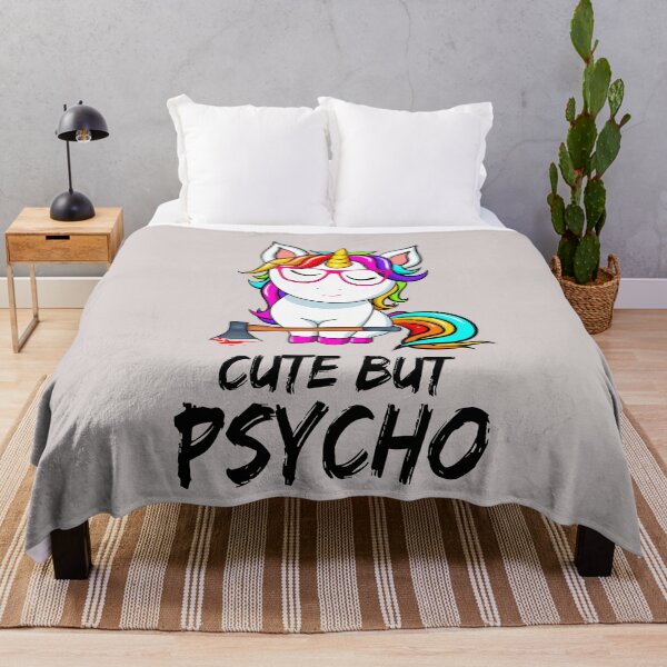 Item preview, Hipster Unicorn with Pink Glasses and Bloody Axe | Dark Humor Cartoon designed and sold by Best-Designers.