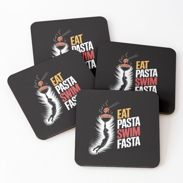 Item preview, Swimming Swimmer Water Sport - Eat Pasta Swim Fasta designed and sold by AnimeManga2D.