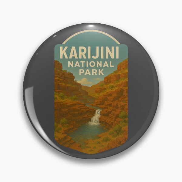 Item preview, Australian National Parks Vintage Prints: Karijini designed and sold by PinUpPizzazz.