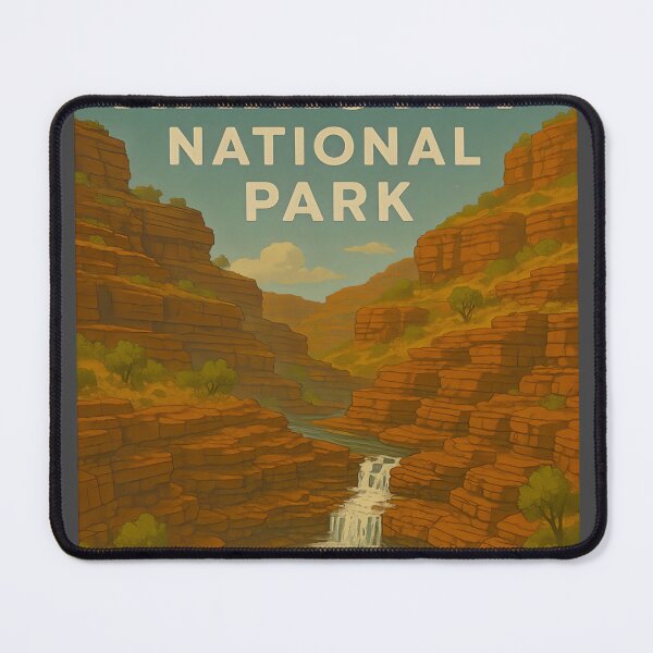 Item preview, Australian National Parks Vintage Prints: Karijini designed and sold by PinUpPizzazz.