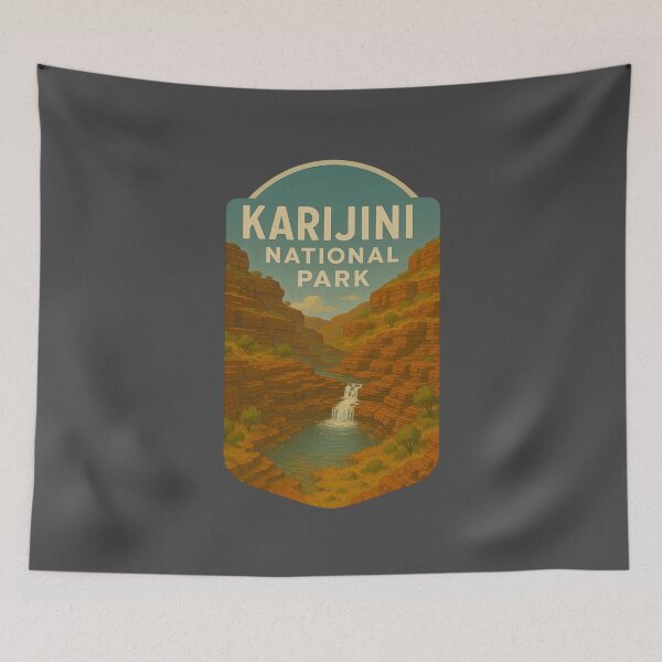 Item preview, Australian National Parks Vintage Prints: Karijini designed and sold by PinUpPizzazz.