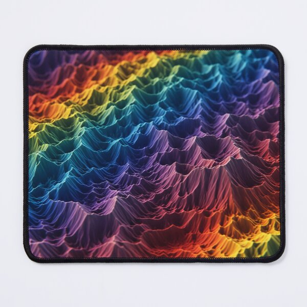 Artikelvorschau, Neon Terrain Waves entworfen und verkauft von Kaleidoscope Print.