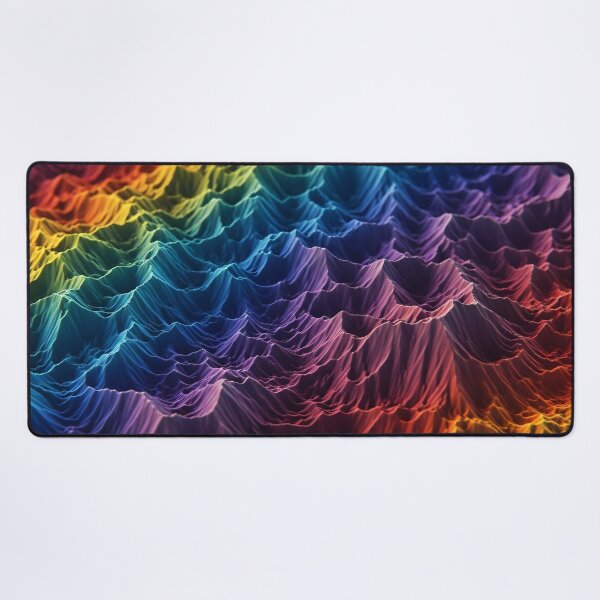 Artikelvorschau, Neon Terrain Waves entworfen und verkauft von Kaleidoscope Print.
