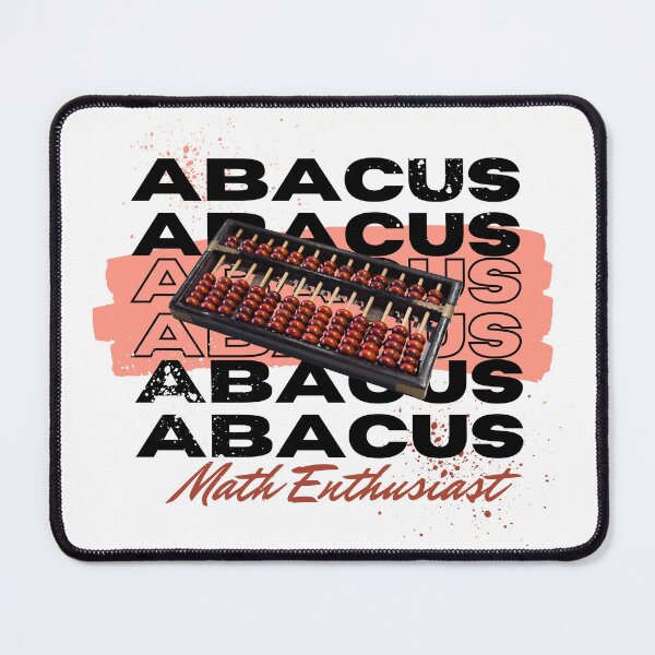 Item preview, MATH ENTHUSIAST - ABACUS designed and sold by JustMathIt.