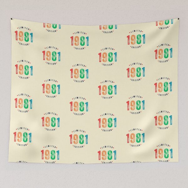 Item preview, Limited Edition 1981 Vintage Design – Retro 80s Graphic Tee designed and sold by Redy-Store.