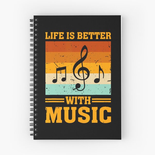 Item preview, Life Is Better With Music Notes n Girl Women Musician designed and sold by vasserideiri.