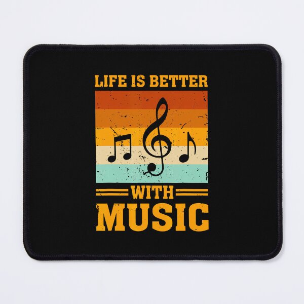 Item preview, Life Is Better With Music Notes n Girl Women Musician designed and sold by vasserideiri.