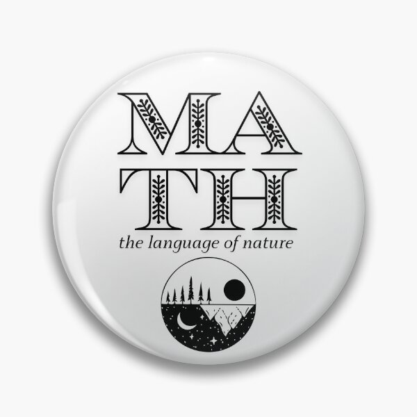 Item preview, MATH - THE LANGUAGE OF NATURE designed and sold by JustMathIt.