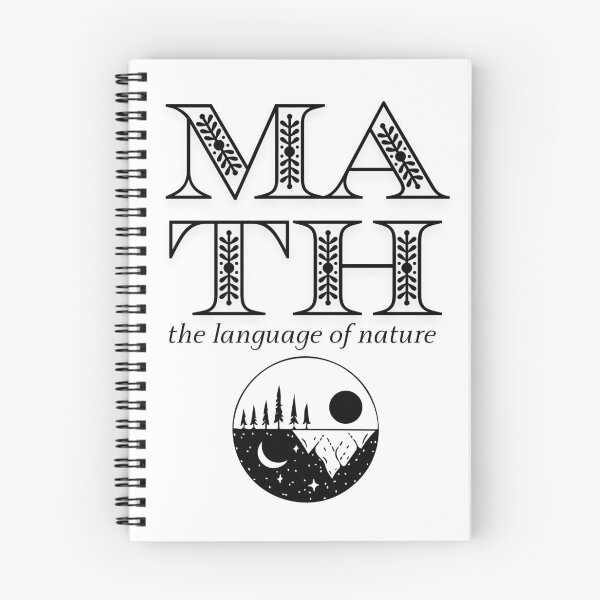 Item preview, MATH - THE LANGUAGE OF NATURE designed and sold by JustMathIt.
