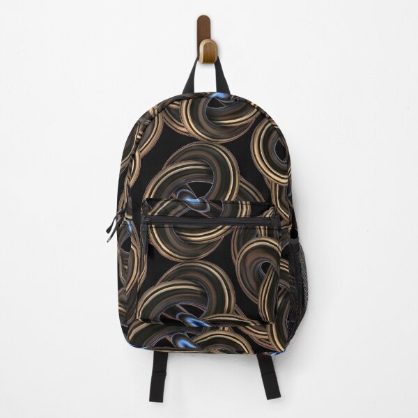 Item preview, Bronze Chain Loop Pattern designed and sold by Kaleidoscope Print.