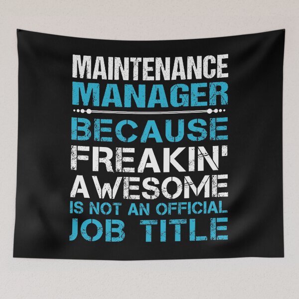 Item preview, Maintenance Manager designed and sold by ginawilliams39.