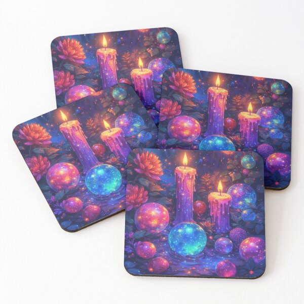 Item preview, Sparkling candles and mystical garden spheres from designed and sold by Mianku | Für das Leben.
