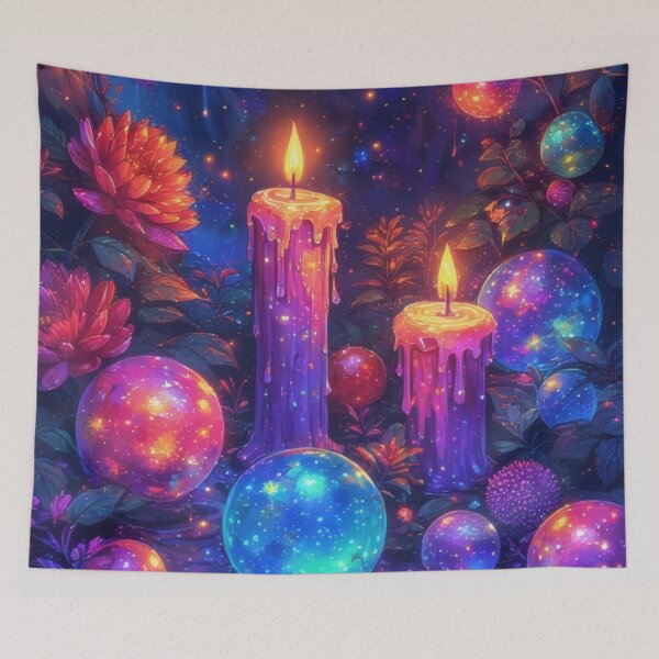 Item preview, Sparkling candles and mystical garden spheres from designed and sold by Mianku | Für das Leben.