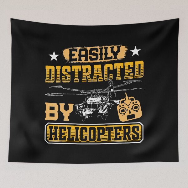 Item preview, Rc Heli Easily Distracted By Helicopters Rtf Helicopter designed and sold by huftyfnruppe.