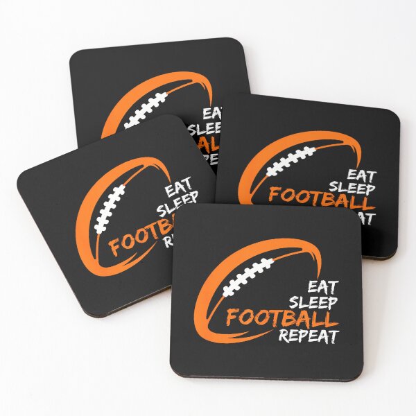Item preview, Eat Sleep Football Repeat Boys Players designed and sold by egginsaqbuss.