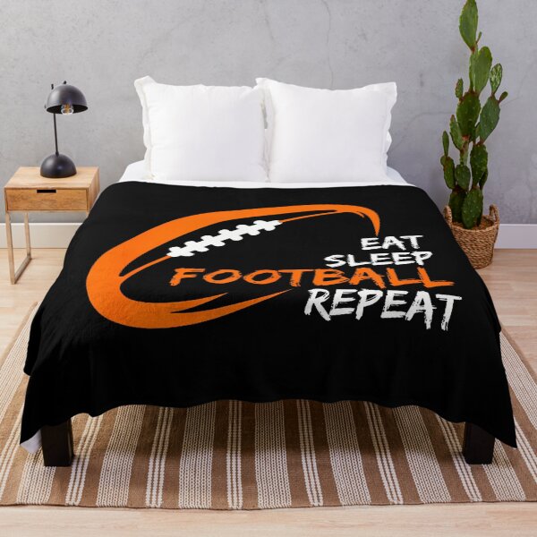 Item preview, Eat Sleep Football Repeat Boys Players designed and sold by egginsaqbuss.