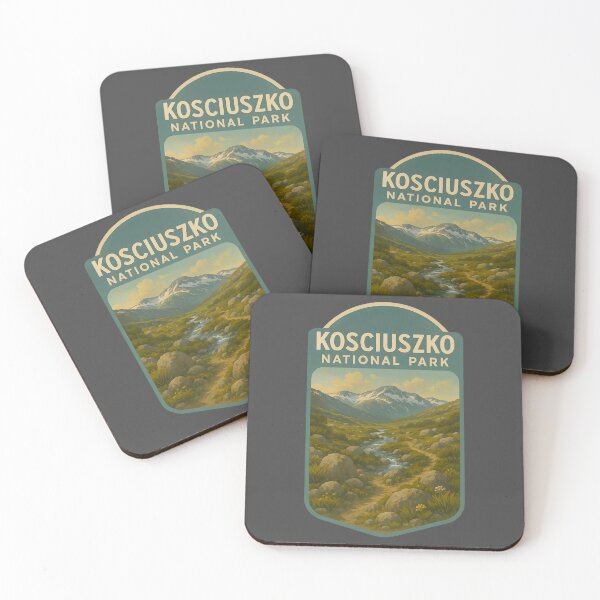Item preview, Australian National Parks Vintage Prints: Kosciuszko  designed and sold by PinUpPizzazz.