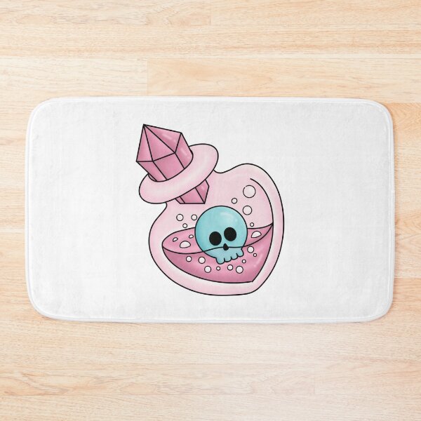 Item preview, Cute Poison Potion Bottle with Skull Cartoon Illustration designed and sold by Horrify.