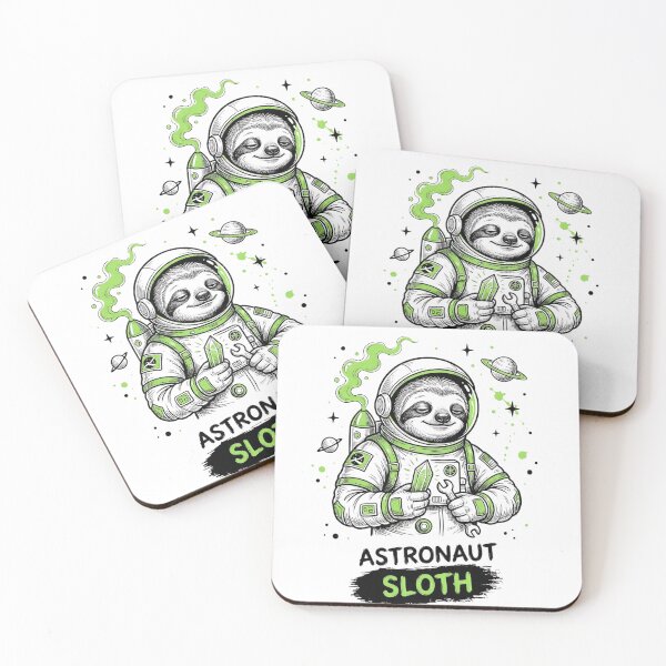 Item preview, Astronaut Sloth designed and sold by Jetbrains.