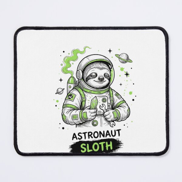 Item preview, Astronaut Sloth designed and sold by Jetbrains.