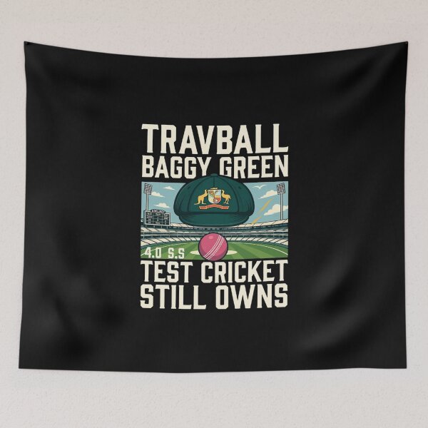 Item preview,  Travball Baggy Green | Test Cricket Dominance | Travis Head Pride Tee designed and sold by GeniePixel.