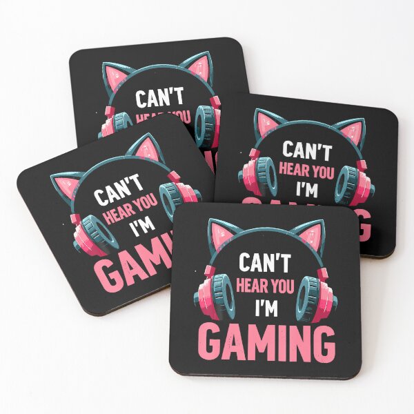 Item preview, Can't Hear You I'M Gaming Gamer Girl Video Games Funny designed and sold by egginsaqbuss.