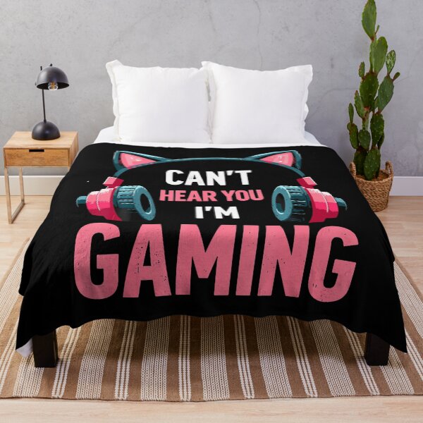 Item preview, Can't Hear You I'M Gaming Gamer Girl Video Games Funny designed and sold by egginsaqbuss.