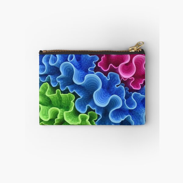 Item preview, Neon Coral Ruffles designed and sold by Kaleidoscope Print.