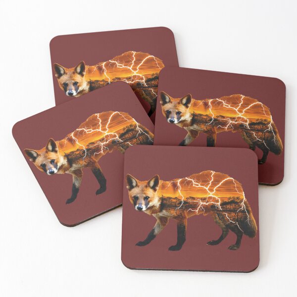 Item preview, Dingo Spirit – Australian Outback Lightning Design designed and sold by TroyTheTerrific.