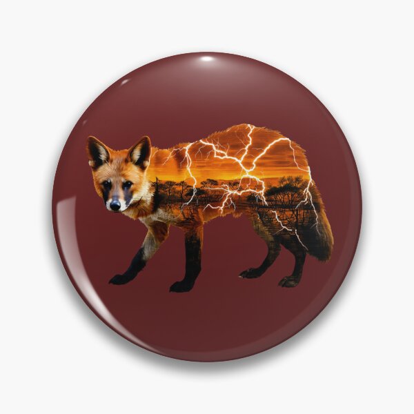 Item preview, Dingo Spirit – Australian Outback Lightning Design designed and sold by TroyTheTerrific.