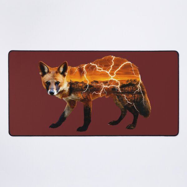Item preview, Dingo Spirit – Australian Outback Lightning Design designed and sold by TroyTheTerrific.