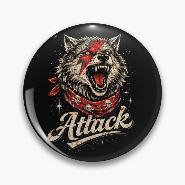 Item preview, David Bowie Wolf - Aladdin Sane Rock Star. designed and sold by Next Level Prints.