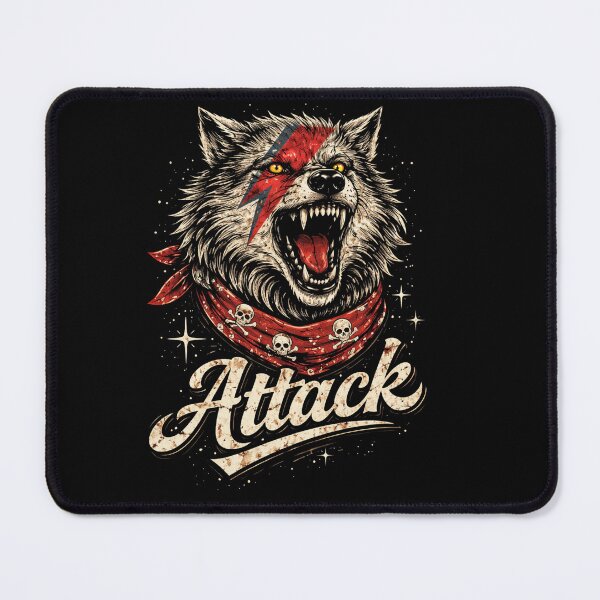 Item preview, David Bowie Wolf - Aladdin Sane Rock Star. designed and sold by Next Level Prints.