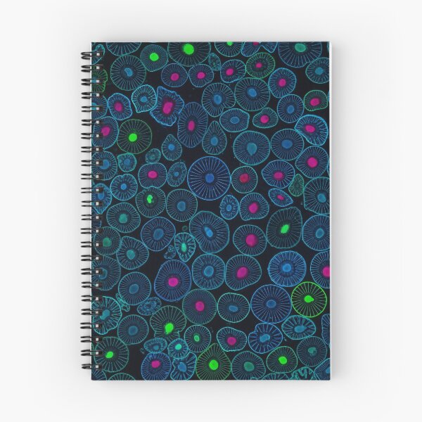 Item preview, Neon Microbe Mosaic designed and sold by Kaleidoscope Print.