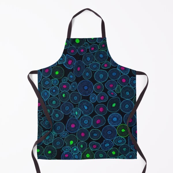 Item preview, Neon Microbe Mosaic designed and sold by Kaleidoscope Print.