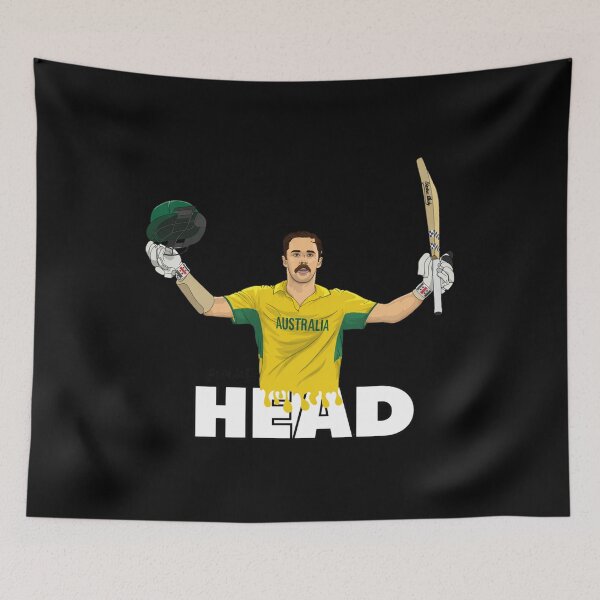 Item preview, Travball Mode On – Travis Head | Aggressive Cricket Batting Legend designed and sold by schwarzer0881.