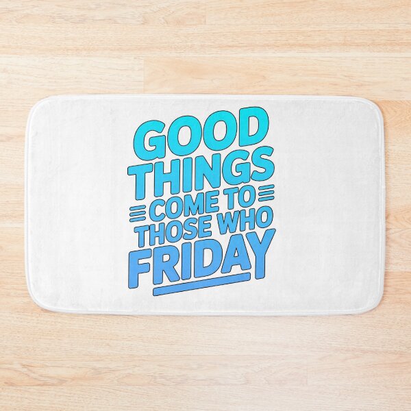 Item preview, Happy Friday Quote, Friday Inspirational Quote, Good Friday Quote designed and sold by graphic-genie.