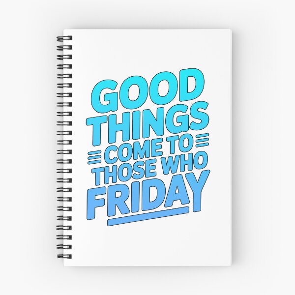 Item preview, Happy Friday Quote, Friday Inspirational Quote, Good Friday Quote designed and sold by graphic-genie.