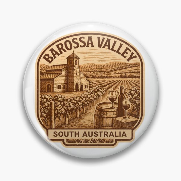 Item preview, Barossa valley sticker designed and sold by DTMdesigns.