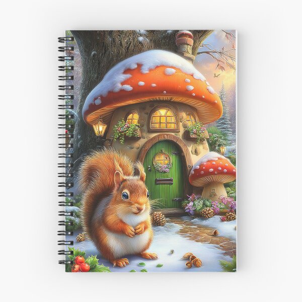 Item preview, A Squirrel’s Winter Welcome designed and sold by MyMagicalPlace.