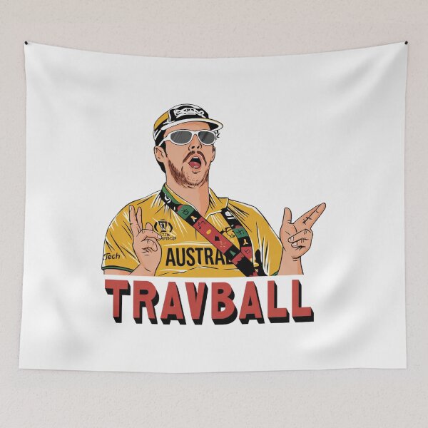 Item preview, Travball Mode On – Travis Head | Aggressive Cricket Batting Legend designed and sold by schwarzer0881.