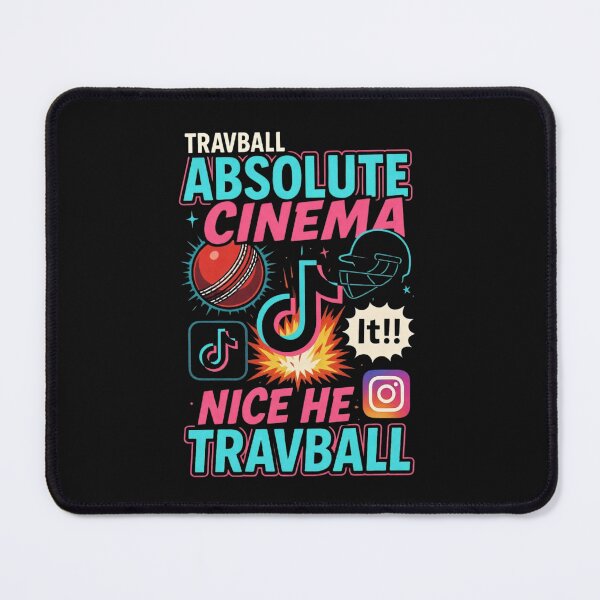 Item preview, Travball Absolute CINEMA | Cricket Meme Highlights | Test Match Glory Tee designed and sold by GeniePixel.