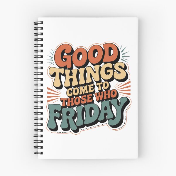 Item preview, Happy Friday Quote, Friday Inspirational Quote, Good Friday Quote designed and sold by graphic-genie.
