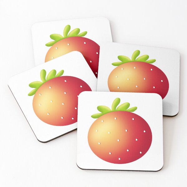 Item preview, Strawberry Shapes Collection PNG designed and sold by KJackArtwork.