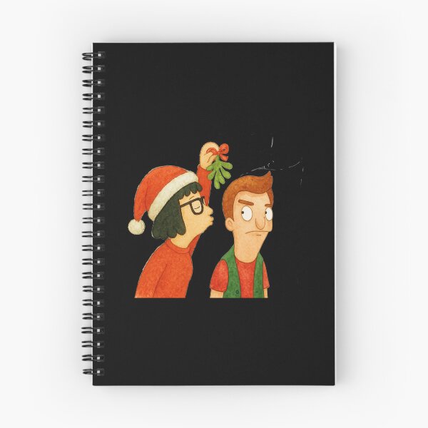 Item preview, Tina Belcher & Jimmy Junior Mistletoe Mot – Bob’s Burgers Watercolor Art  designed and sold by Katebush22x2.