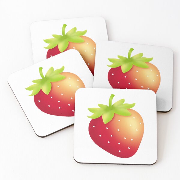 Item preview, Strawberry Shapes Collection PNG designed and sold by KJackArtwork.
